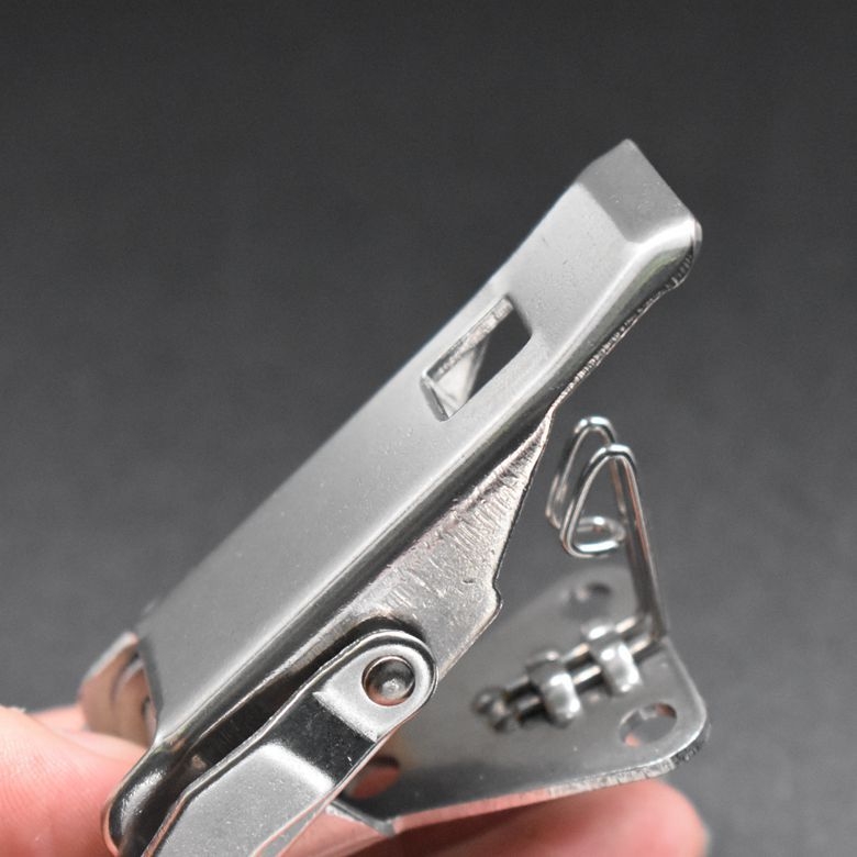 Khóa Cài Có Chốt Tự Khóa Inox 304