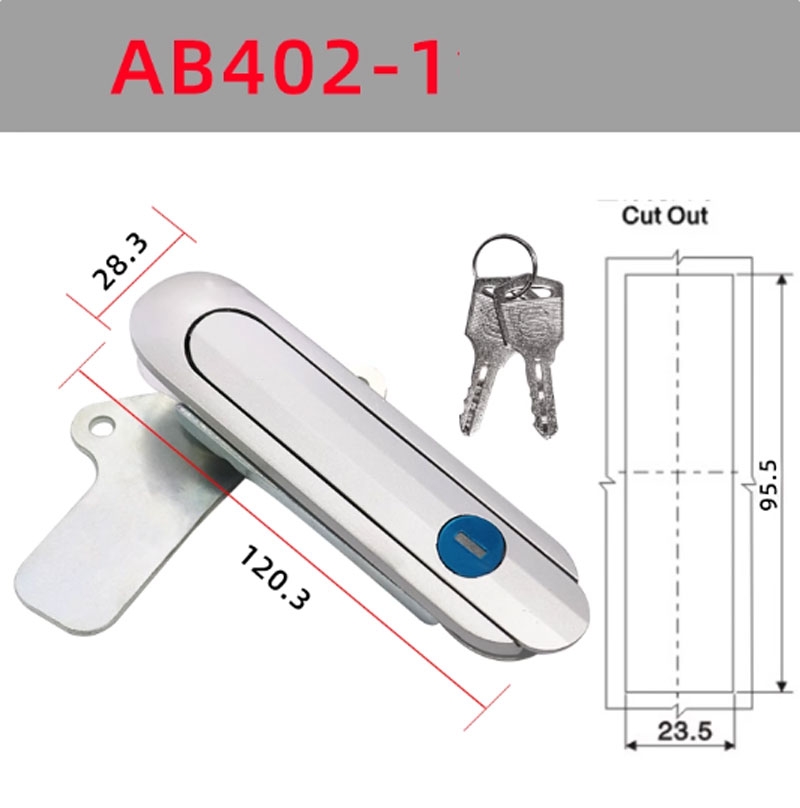 Khóa cửa tủ điện AB402, AB403 Khóa tủ điện, tủ phân phối, tủ viễn thông
