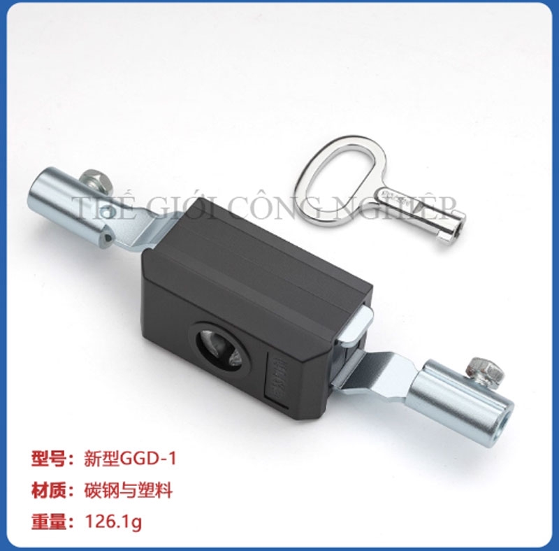 Khóa tủ điện GGD 807 – Khóa tay gạt liên động, dùng cho tủ điện vỏ sắt, tủ phân phối điện.