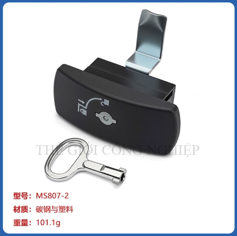 Khóa tủ điện GGD 807 – Khóa tay gạt liên động, dùng cho tủ điện vỏ sắt, tủ phân phối điện.