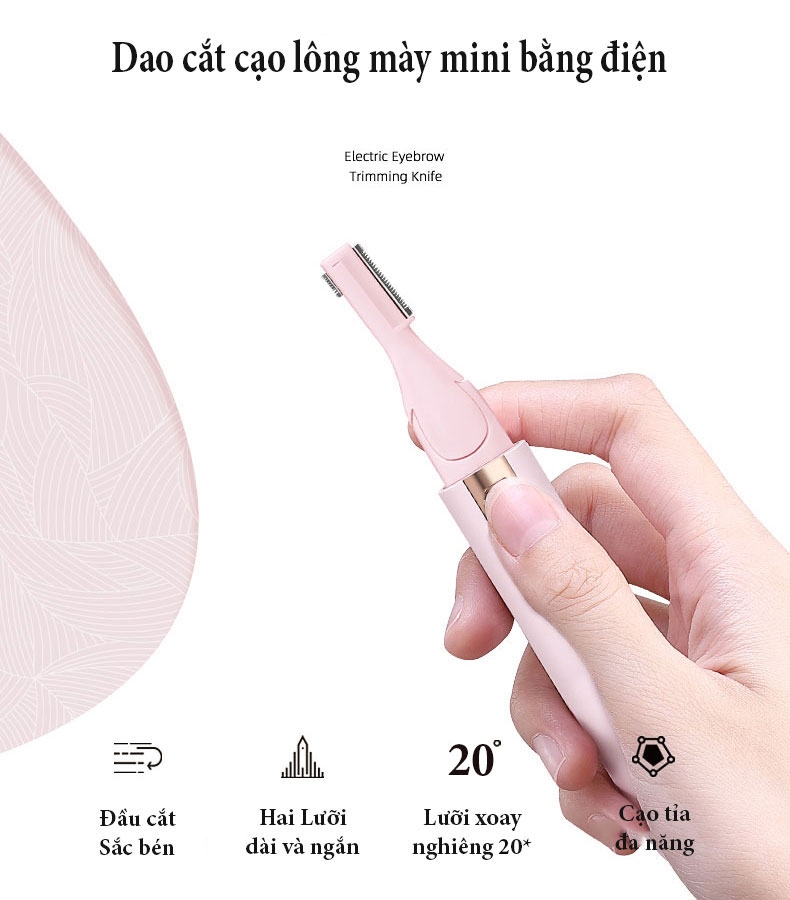 Máy cạo tỉa lông mày Mini KD891