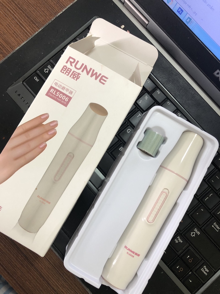 Máy mài đánh bóng móng tay bằng không dây cao cấp