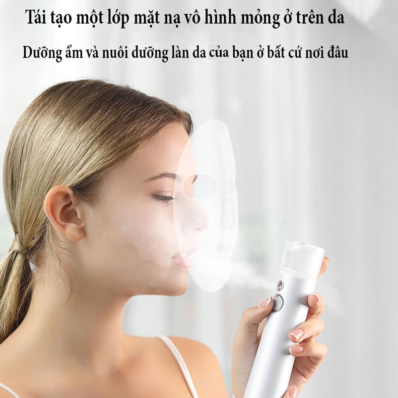 Máy phun sương xịt khoáng dưỡng da dưỡng ẩm hydrat hóa tái tạo trẻ hóa KD88S