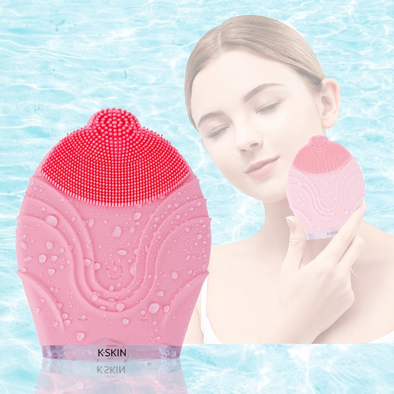 Máy rửa mặt và massage da mặt K-SKIN làm sạch sâu, se klhít lỗ chân lông KD308