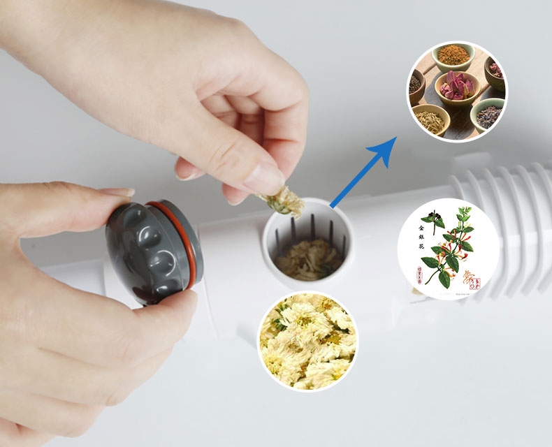 Máy xông da mặt ION 2 cần nóng lạnh KD2338SA