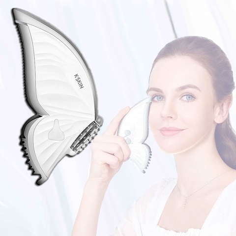 Máy massage nâng cơ mặt V line K-SKIN thế hệ mới cánh bướm KD887