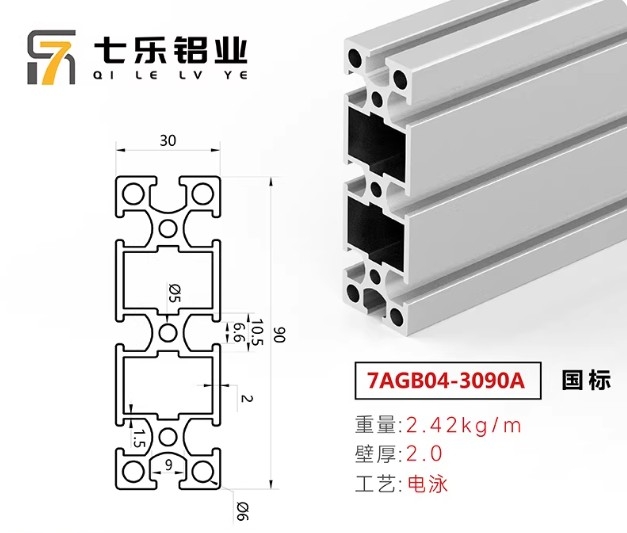 Nhôm Định Hình Công Nghiệp Tiêu Chuẩn Châu Âu 3060 / 3090 / 30120