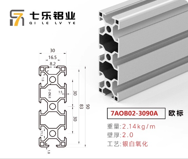 Nhôm Định Hình Công Nghiệp Tiêu Chuẩn Châu Âu 3060 / 3090 / 30120