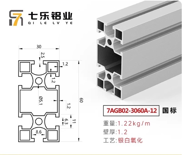 Nhôm Định Hình Công Nghiệp Tiêu Chuẩn Châu Âu 3060 / 3090 / 30120