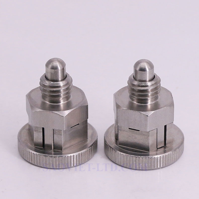 Núm Pít Tông Ghim Chỉ Mục Nhỏ Lò Xo Cố Định QMXTS