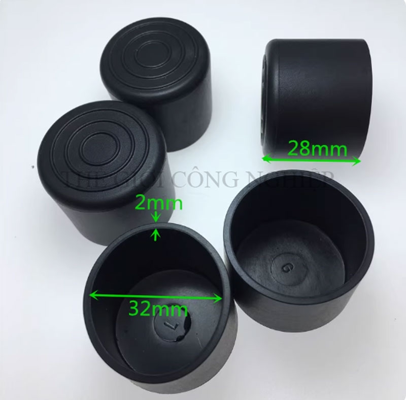 Nút bịt đầu ống PVC tròn – Chống nước, chống trầy sàn