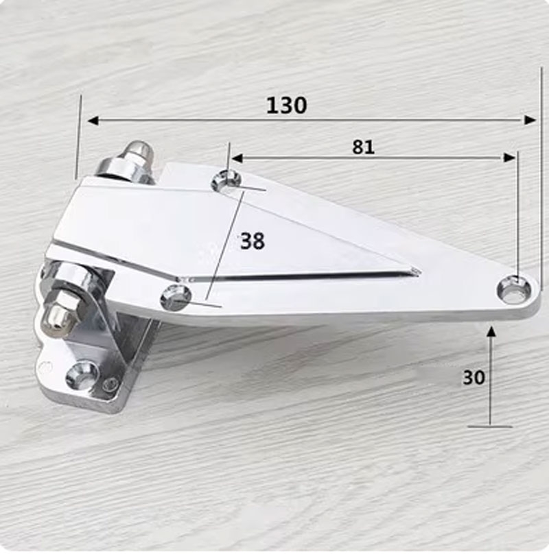 Bản lề cửa lồi lõm inox cho tủ sấy – tủ hấp công nghiệp