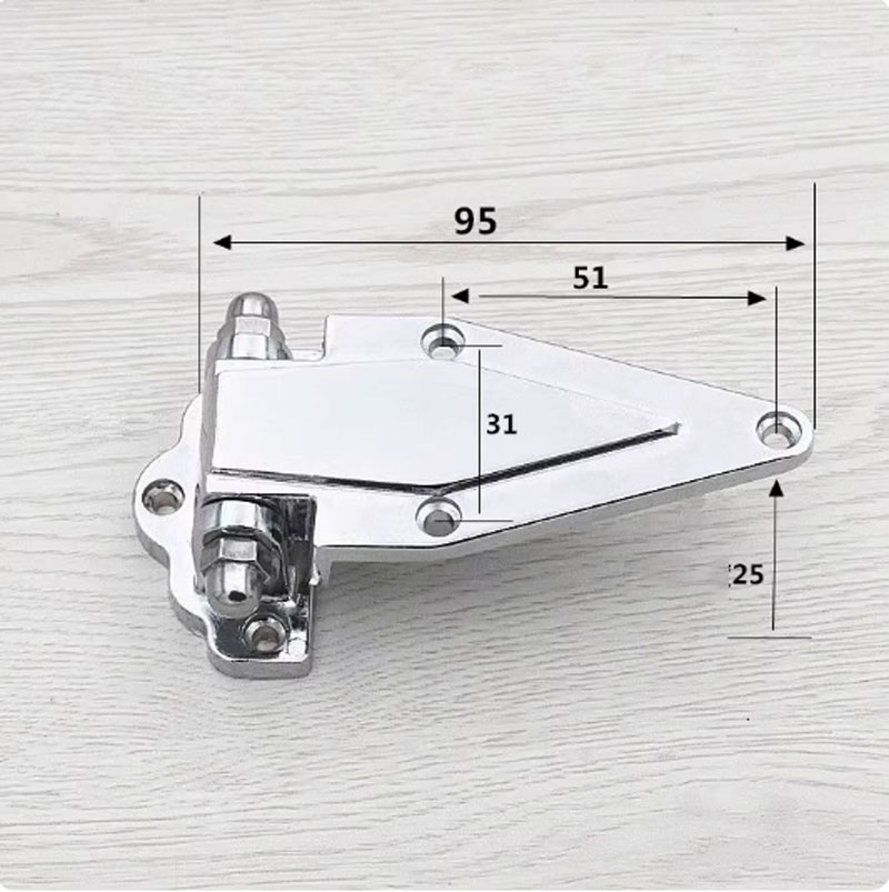 Bản lề cửa lồi lõm inox cho tủ sấy – tủ hấp công nghiệp