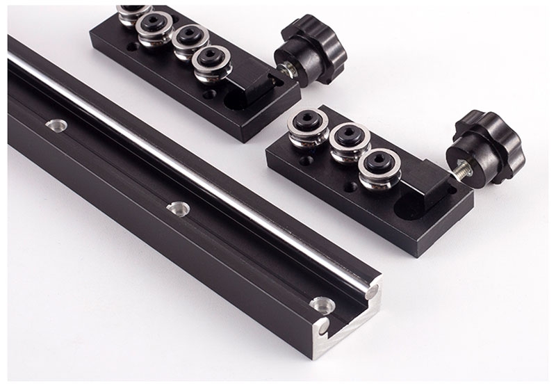 Thanh trượt con trượt trục kép SGR SGB Bản Màu Đen