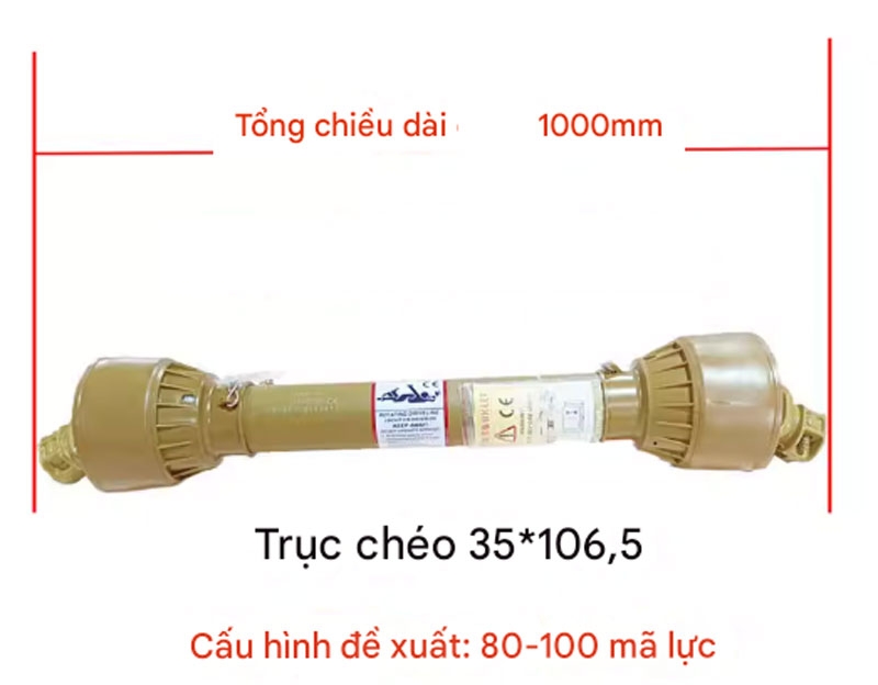 Trục các đăng máy nông nghiệp – 20–200HP