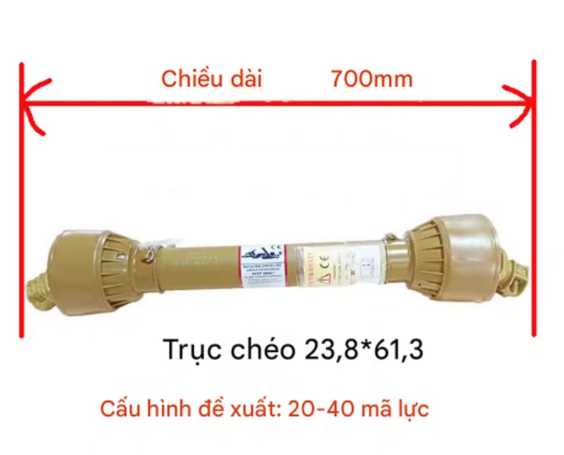 Trục các đăng máy nông nghiệp – 20–200HP