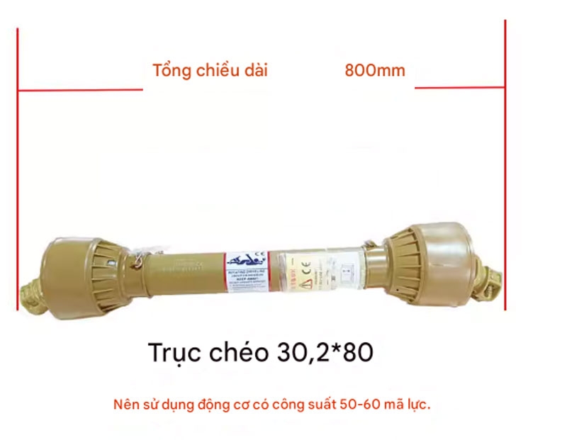 Trục các đăng máy nông nghiệp – 20–200HP