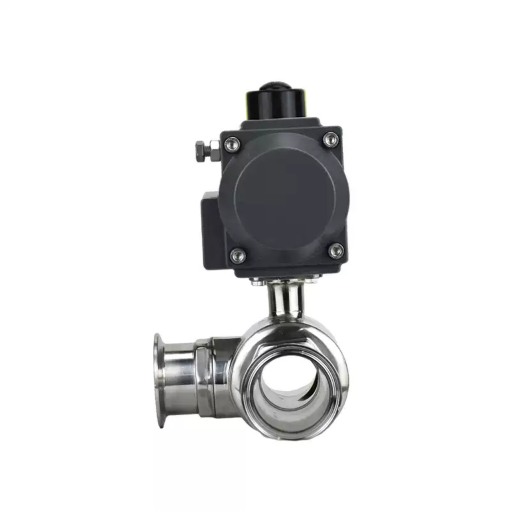 Van Bi Ba Chiều Khí Nén Q685F Kiểu L/T