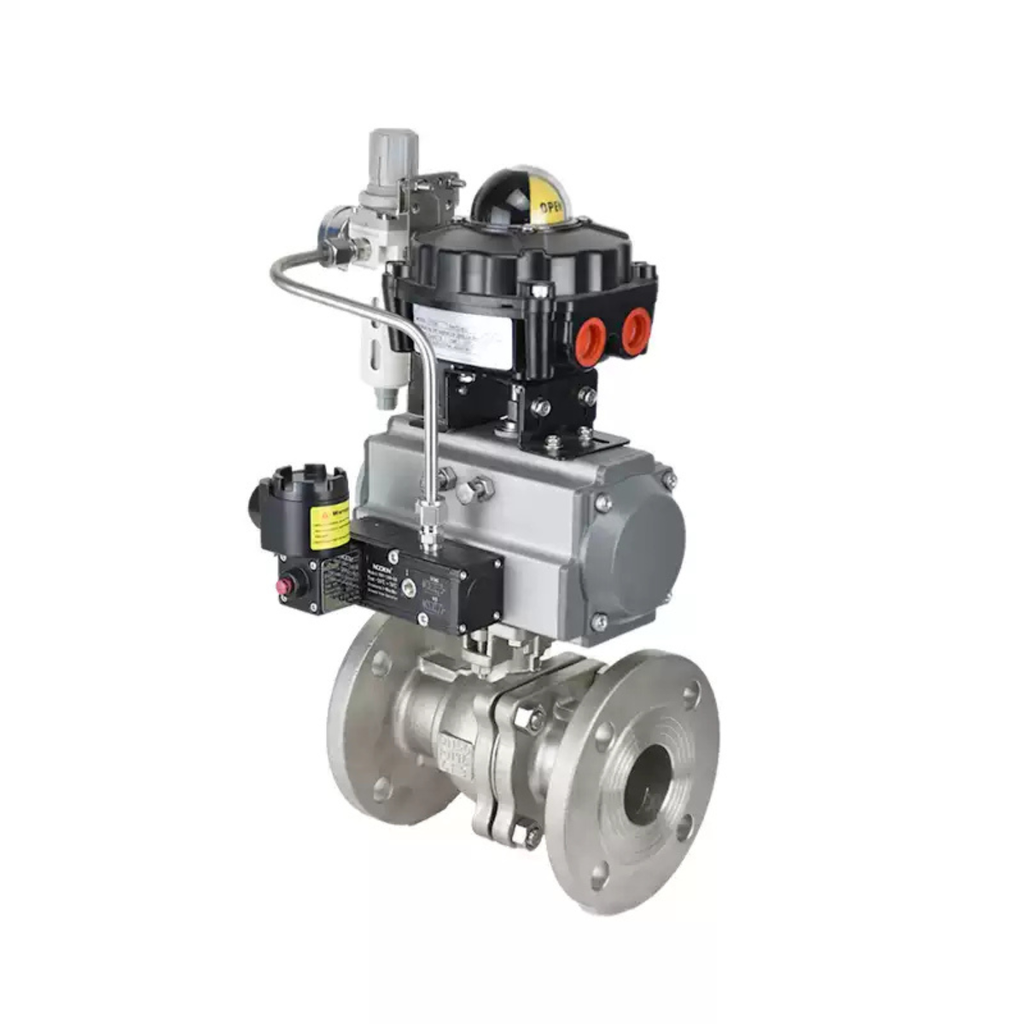 Van Bi Khí Nén Chống Cháy Nổ Q641F Kiểu Vòng Chữ O