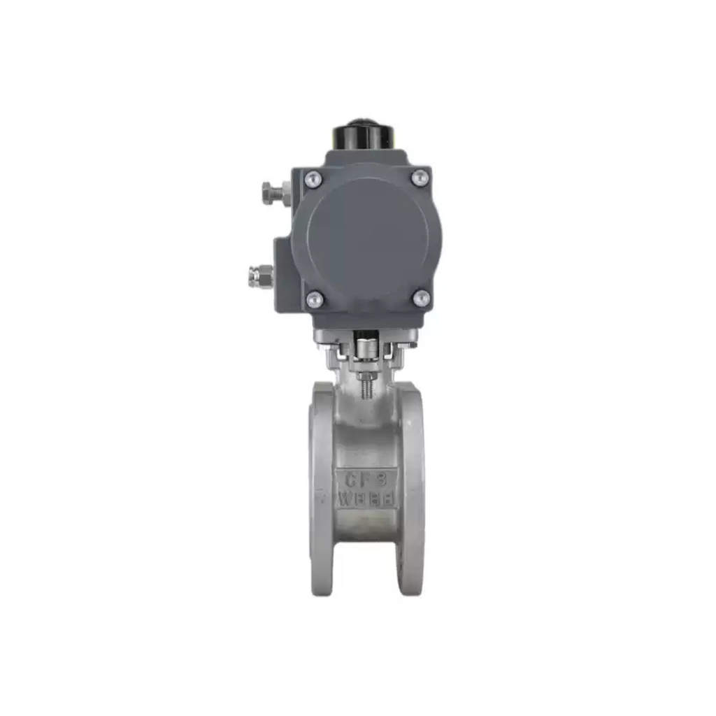 Van Bi Khí Nén Siêu Mỏng Bằng Thép Không Gỉ 304 Q671F-16P