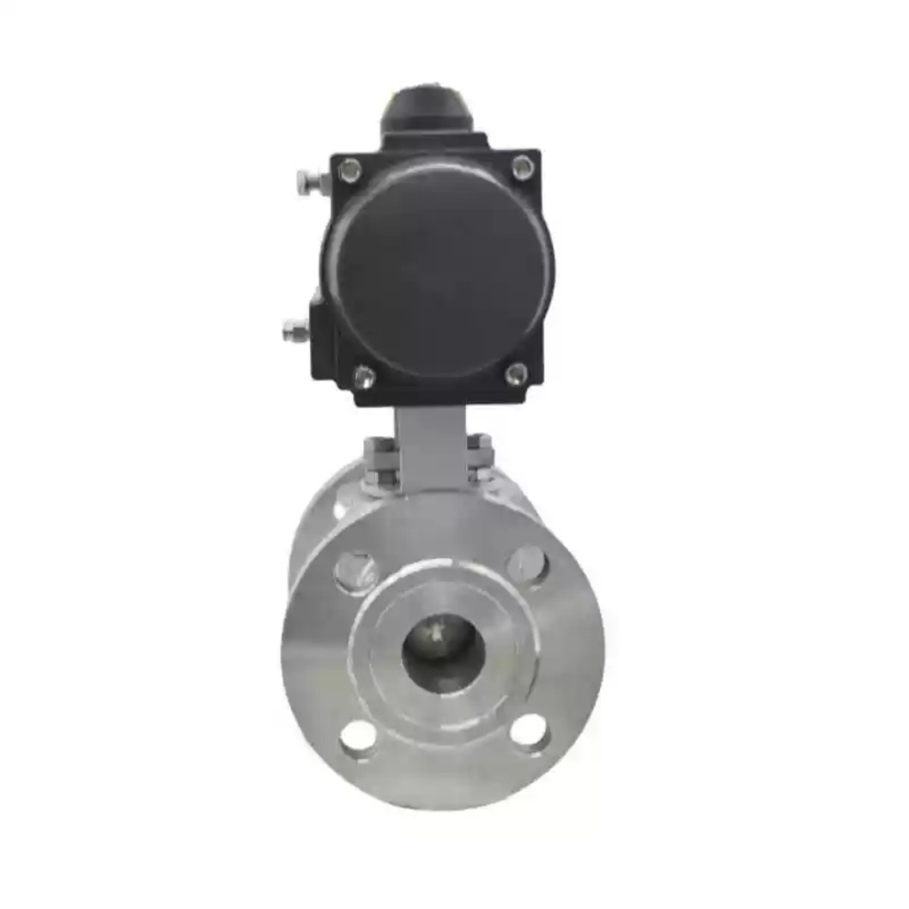 Van Bi Mặt Bích Khí Nén Bằng Thép Không Gỉ 304 Q641F-100P