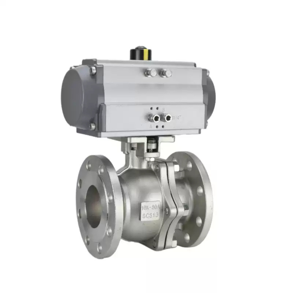 Van Bi Mặt Bích Khí Nén Tiêu Chuẩn JIS Q641F-10K
