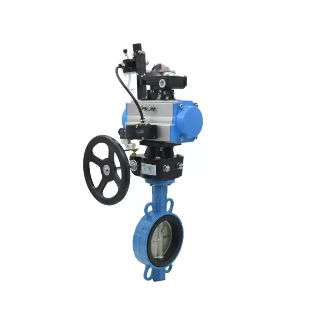 Van Bướm Khí Nén Kiểu Wafer SD67X-10/16Q