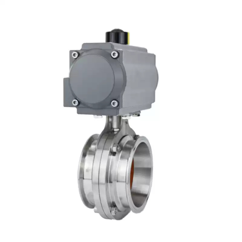 Van Bướm Khí Nén Thép Không Gỉ 316L/304 D681X-16P