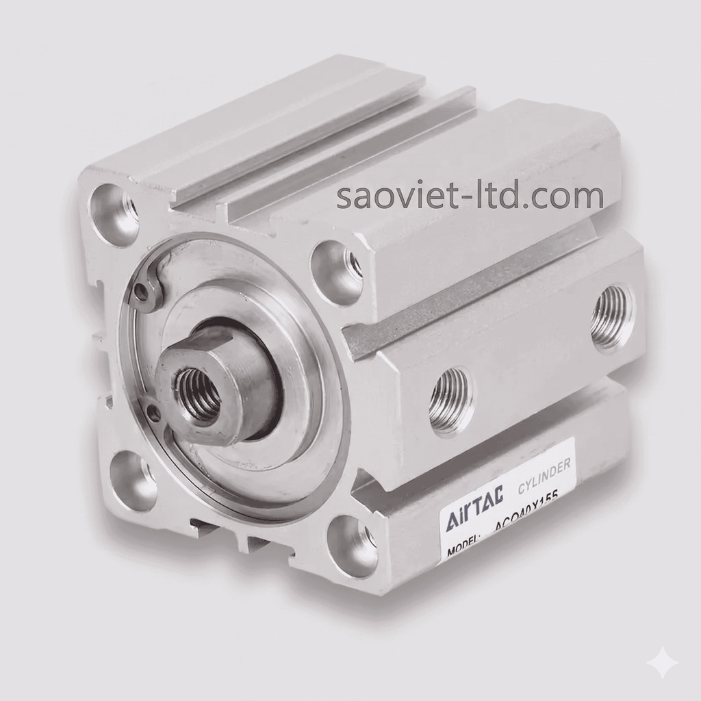 Xi lanh khí nén AirTAC ACQ12/16/20/25/32/40/50/63/80*100X200SB