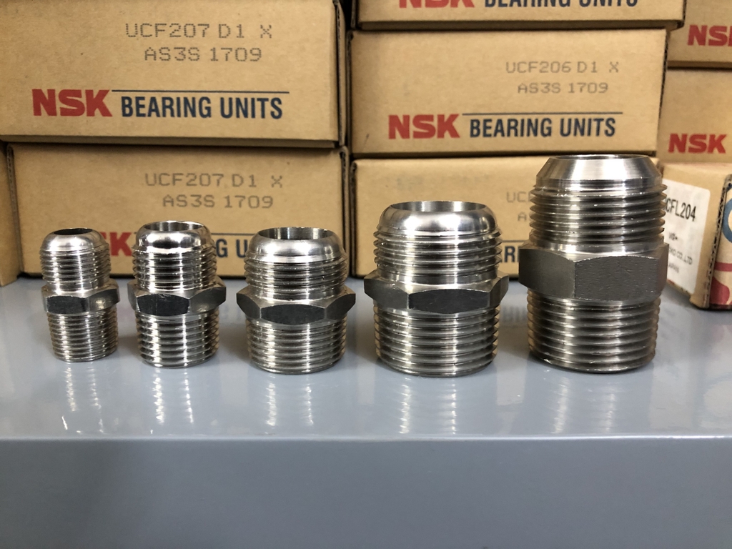 Kép Côn Đầu Nối Ren Ngoài inox 304