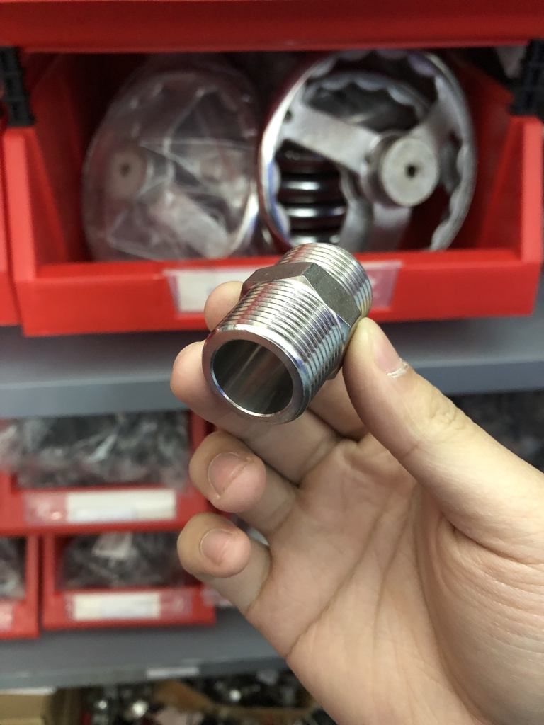 Kép Côn Đầu Nối Ren Ngoài inox 304
