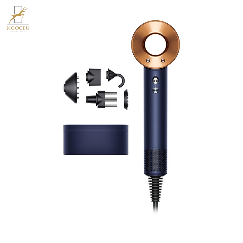 Máy sấy tóc Dyson Supersonic Hair Dryer (Prussian Blue/Rich Copper) Máy sấy tóc Dyson Supersonic Hair Dryer (Prussian Blue/Rich Copper)