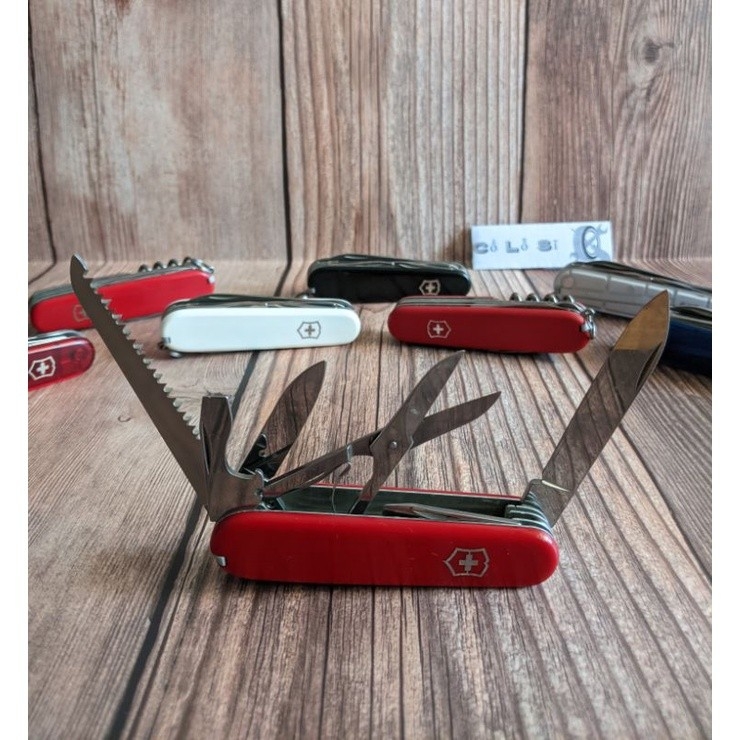 VICTORINOX HUNTSMAN DỤNG CỤ ĐA NĂNG, hàng cũ, hàng tuyển