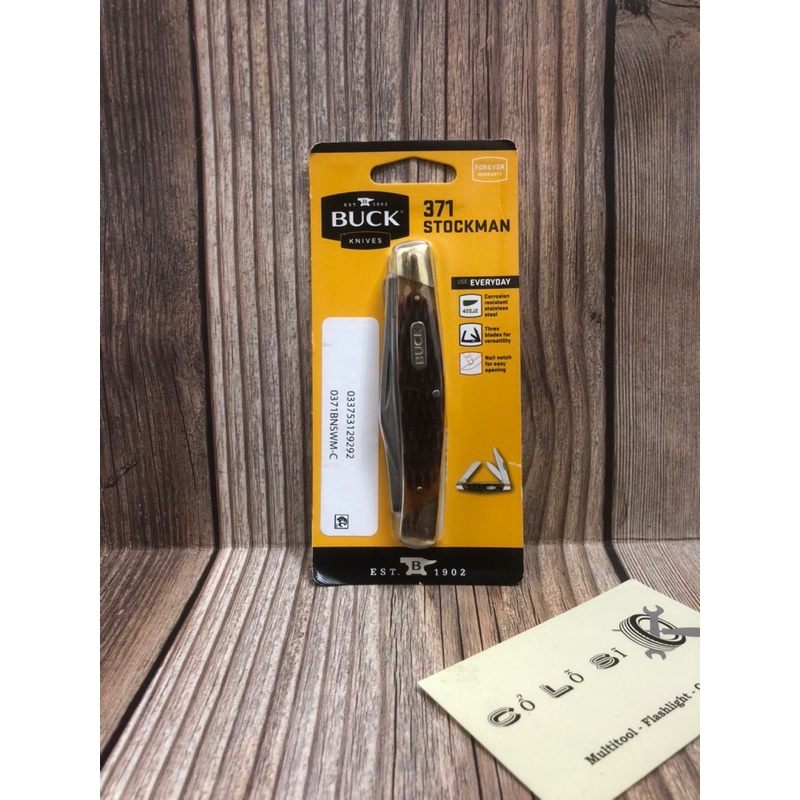 BUCK STOCKMAN 371 DỤNG CỤ ĐA NĂNG [Hàng chuẩn, shipUS]