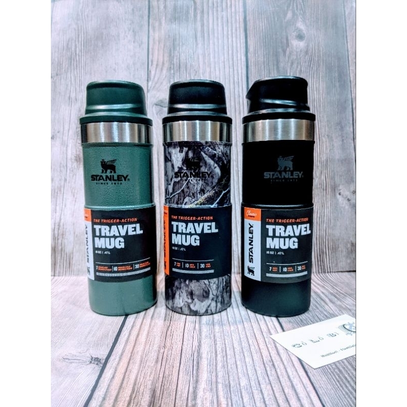 [CỔ LỖ SĨ] STANLEY TRIGGER ACTION TRAVEL MUG BÌNH GIỮ NHIỆT [Hàng chuẩn, nhậpUS]