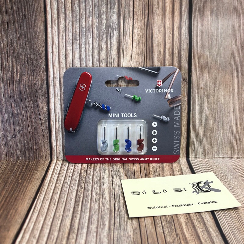 [Cổ Lỗ Sĩ] VICTORINOX SCREWDRIVER SET VÍT NHỎ