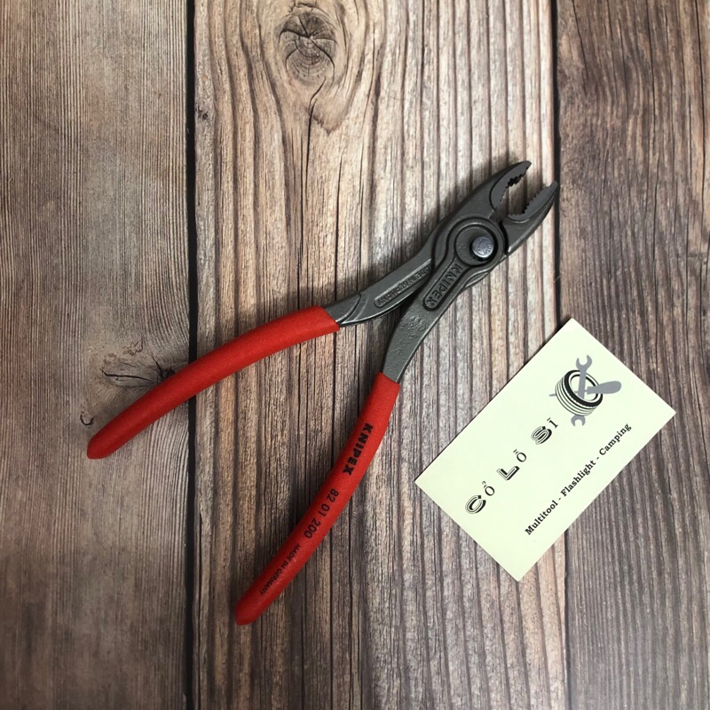 [CỔ LỖ SĨ] KNIPEX TWINGRIP KÌM MỞ ỐC 82 01 200