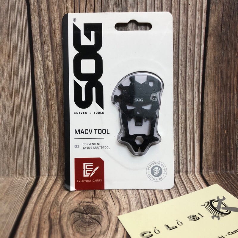 [CỔ LỖ SĨ] SOG MACV TOOL MÓC KHOÁ ĐA NĂNG