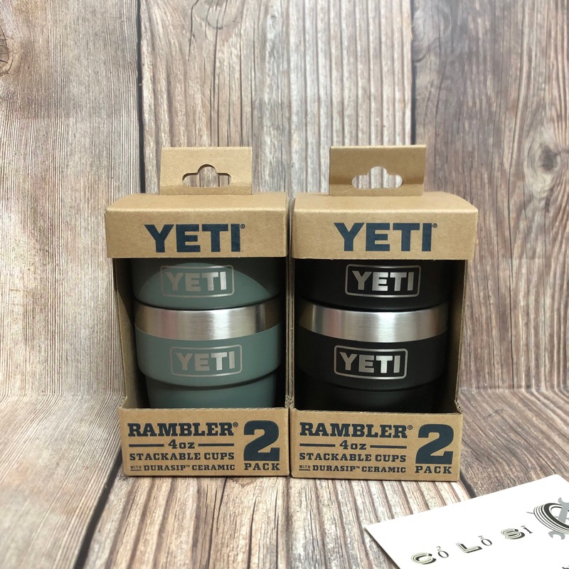 [CỔ LỖ SĨ] YETI RAMBLER ESPRESSO CUP  4 OZ - PACK 2 CỐC GIỮ NHIỆT [Hàng chuẩn, shipUS]