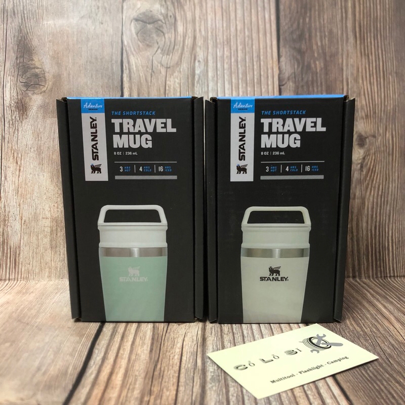 [CỔ LỖ SĨ] STANLEY ADVENTURE SHORTSTACK TRAVEL MUG 8OZ BÌNH GIỮ NHIỆT [Hàng chuẩn, nhậpUS]