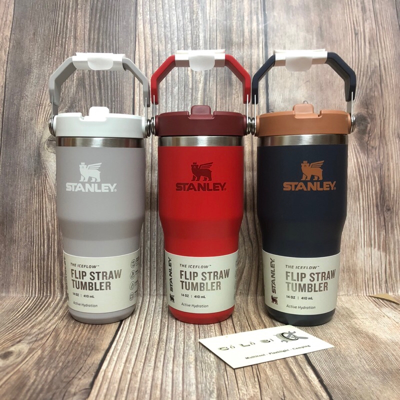 [Cổ Lỗ Sĩ] StanIey Iceflow Flip Straw 14oz Bình giữ nhiệt