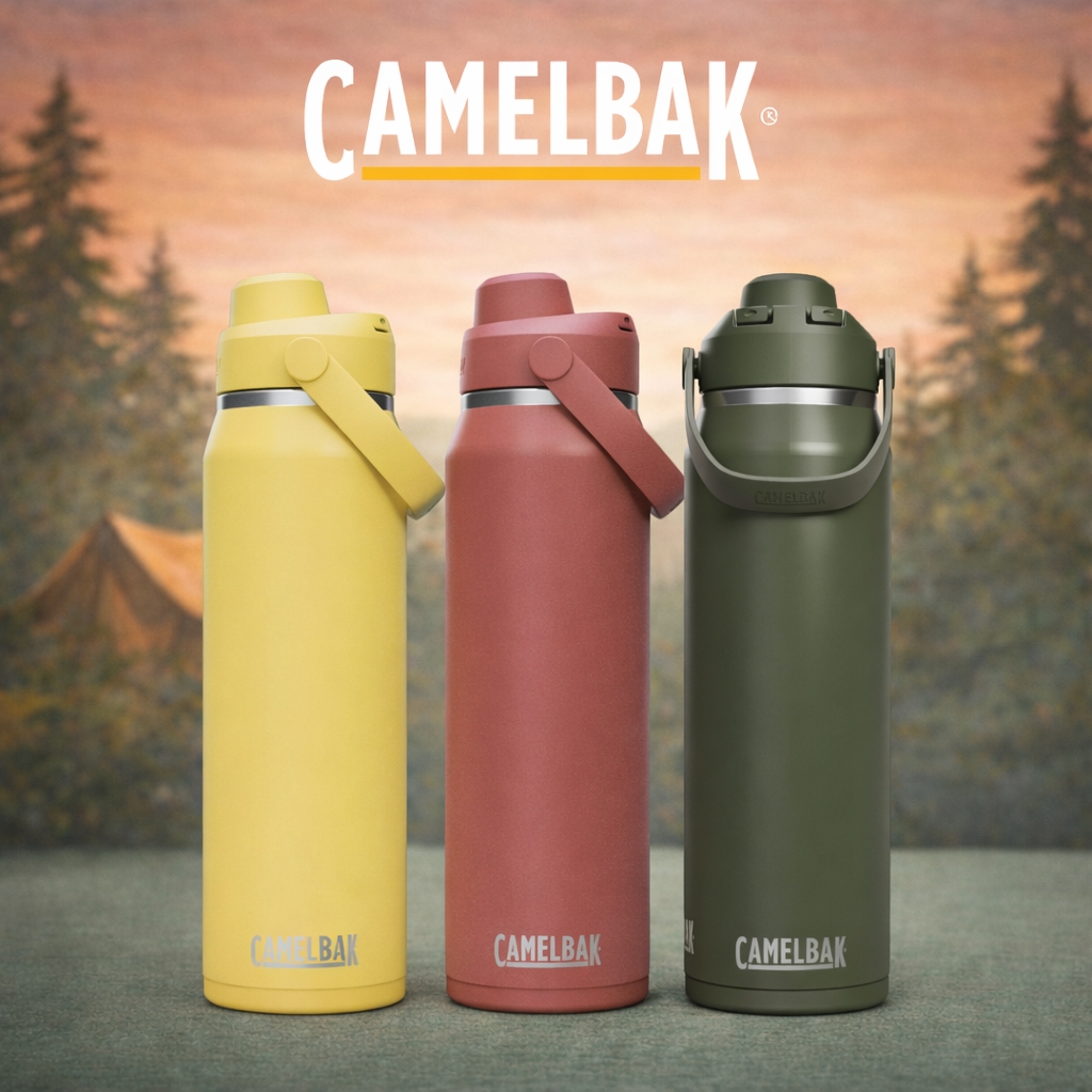 CamelBak Thrive Chug Insulated 32oz (1L) – Bình Giữ Nhiệt Inox Cao Cấp, Nắp Chug Chống Rò Rỉ, Giữ Lạnh 24H