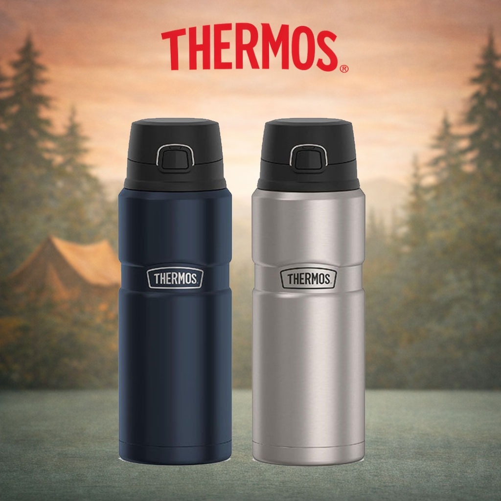 THERMOS Stainless King 24oz (710ml)  Bình Giữ Nhiệt giữ nóng 18h, lạnh 24h, inox 18/8 cao cấp