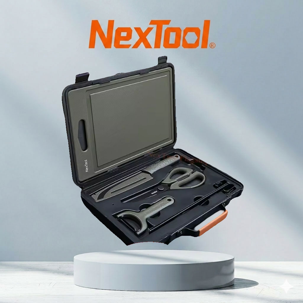 NEXTOOL OUTDOOR BARBECUE TOOLS SET BỘ ĐỒ BẾP CẮM TRẠI NEXTOOL NE20261