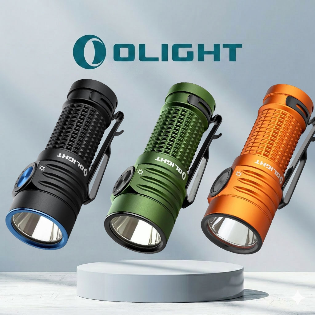 OLIGHT BATON TURBO Compact EDC Flashlight with 510m Long-Range Beam ĐÈN PIN