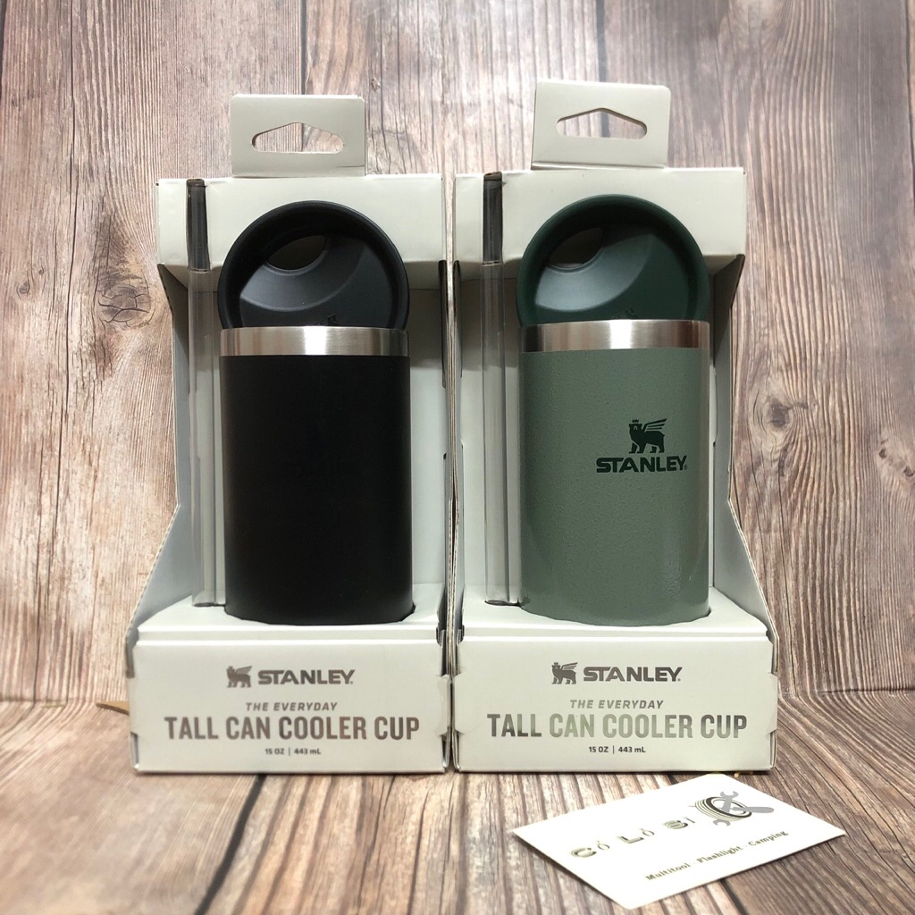 Stanley Everyday Tall Can Cooler 15oz 2.0 Cốc Giữ Lạnh Lon  Giữ Lạnh 3H, Đá 18H, Kèm Ống Hút