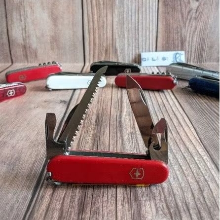 VICTORINOX CAMPER – Dao đa năng Thụy Sĩ hàng cũ tuyển chọn – 14 chức năng, full tool hoạt động tốt, hình thức đẹp