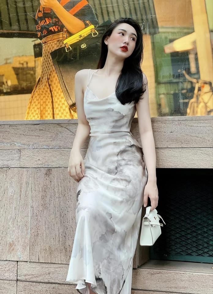 Vải áo dài lụa cao cấp loang màu cực đẹp | Shopee Việt Nam