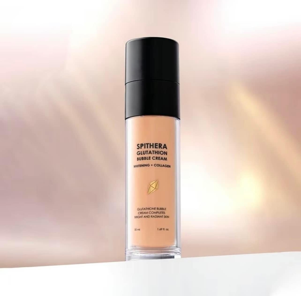 Kem dưỡng trắng mờ nám, giảm nhăn Spithera Glutathione sủi bọt khí