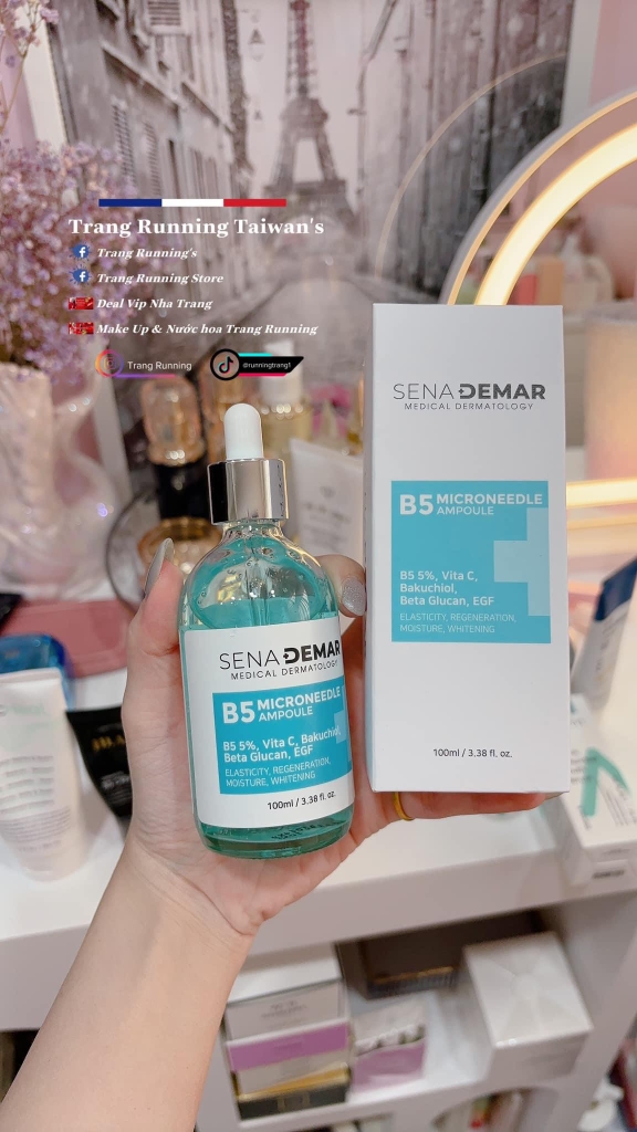 [Hàng Hàn] Serum Sena Demar B5 Microneedle Ampoule 100ml